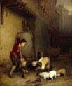 boys digging for rats